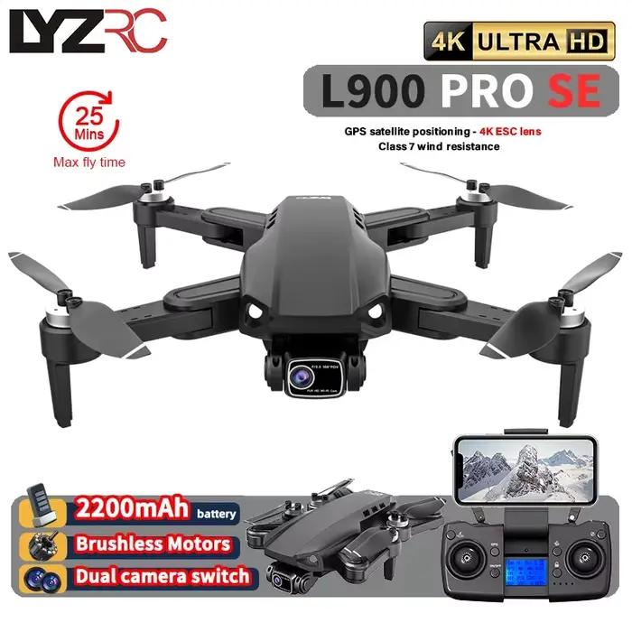 Drone GPS L900 Pro SE MAX 4K professionnel avec caméra WIFI 360 évitement d'obstacles FPV moteur sans balais RC