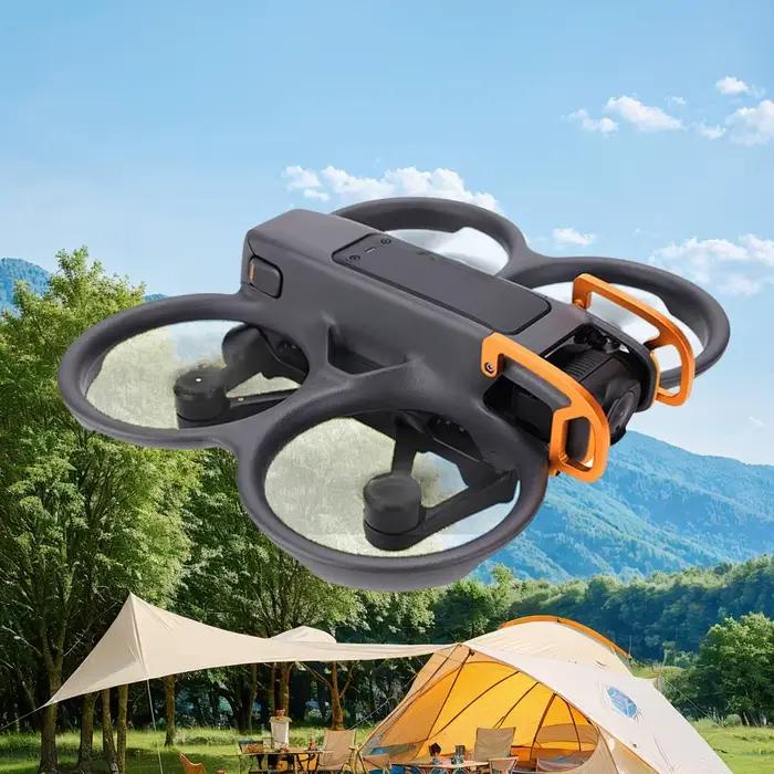 Pare-chocs en alliage d'aluminium pour DJI AVATA2 avec protection anti-collision pour objectif et nacelle barre de protection anti-collision pour drone occassions spéciales photographie aérienne sécurité et style