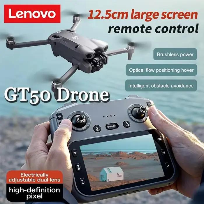Drone de photographie aérienne Lenovo GT50 avec évitement d'obstacles pour photos et vidéos HD à l'intérieur et à l'extérieur