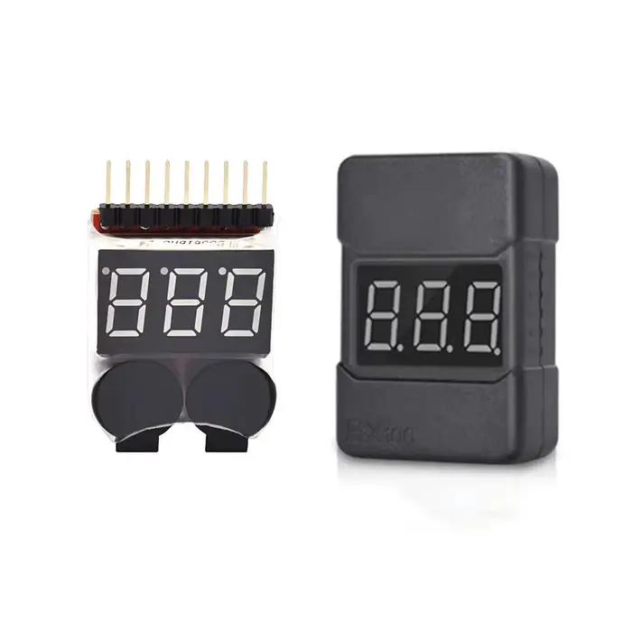 Testeur d'indicateur de tension de batterie Lipo BX100 1-8S