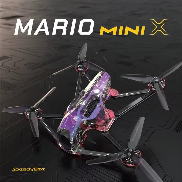 Kit de réparation DIY SpeedyBee Mario MiniX pour drones FPV RC - Cadre compatible Mini3