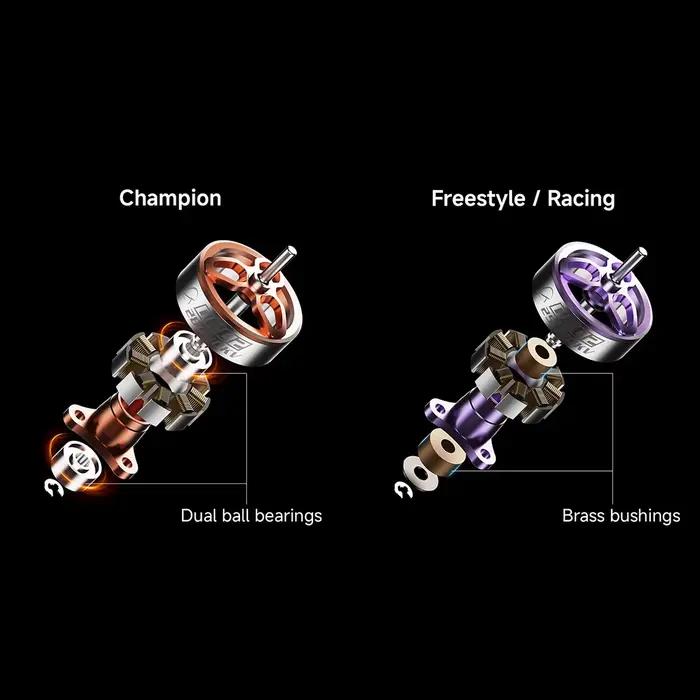 Moteur Brushless BETAFPV 0702 0802 22000KV 25000KV 28000KV 1S pour Drone Quadricoptère