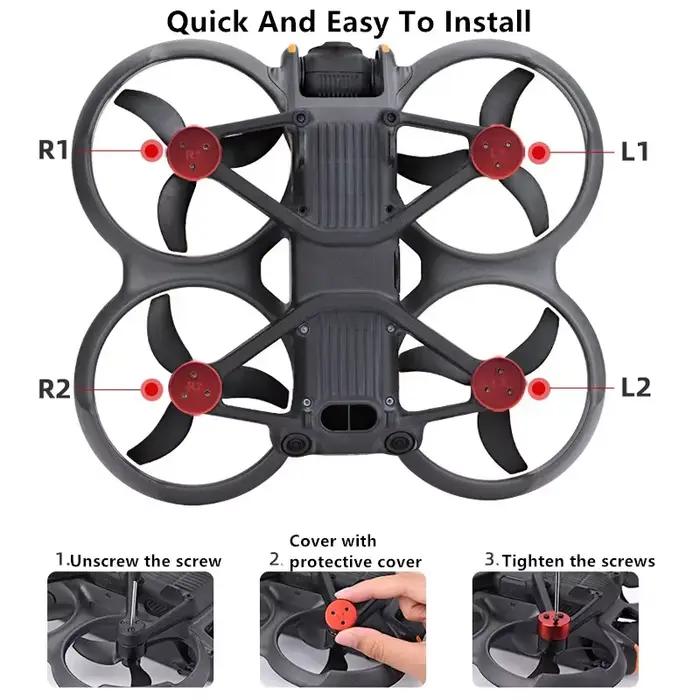 Juste de protection en alliage d'aluminium pour DJI AVATA 2
