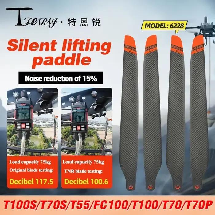 Hélices silencieuses 6228 pour DJI T100S T70S T55 FC100 T100 T70 T70P – Faible bruit