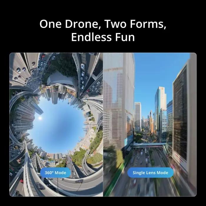 Avata 360 (Drone uniquement) Imagerie haut de gamme 1 pouce Vidéo HDR 8K/60fps