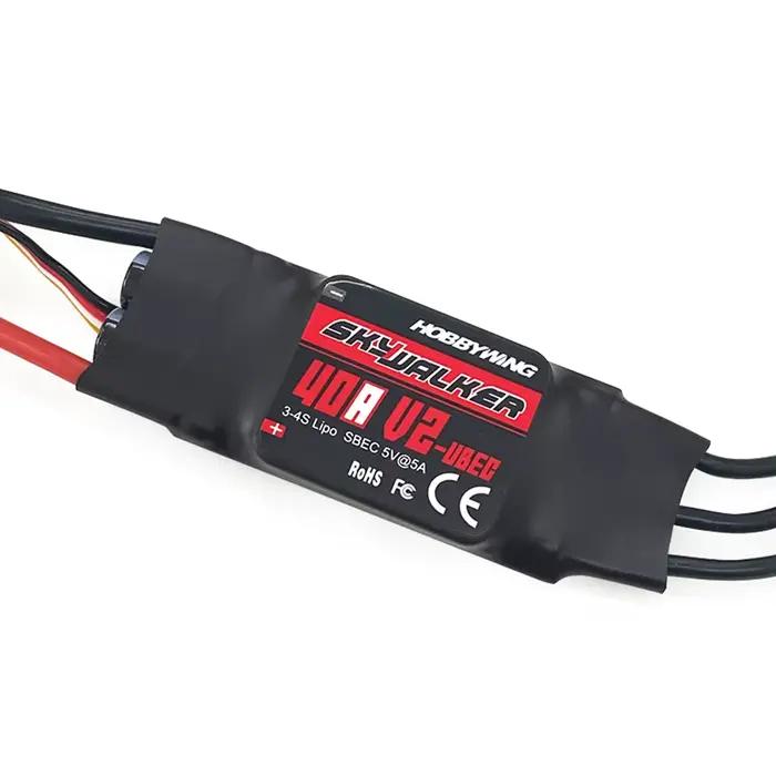 Hobbywing Skywalker V2 ESC sans balais 40A 50A 3-4S / 80A 100A 3-6S UBEC Drone contrôleur de vitesse ESC avec BEC