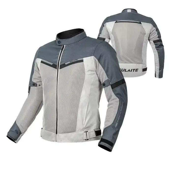 Veste d'été en maille respirante pour Moto, unisexe, Protection de course, rembourrage, vêtements pour hommes, vestes d'aventure en plein air