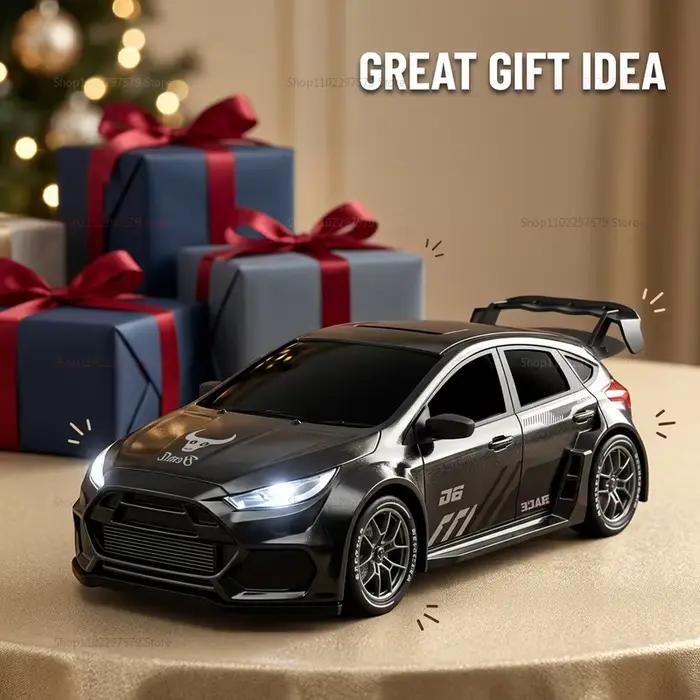 Voiture de course RC 70 km/h, voiture de sport à grande vitesse, 2,4 GHz, 4 roues motrices, moteur brushless, avec lumières LED, voitures télécommandées pour enfants