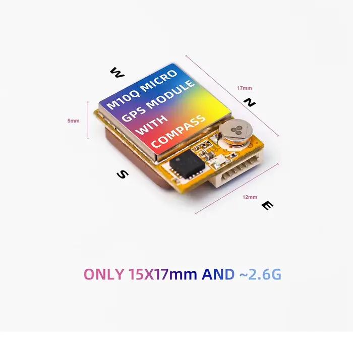 Module GPS Micro NewBeeDrone M10Q avec boussole pour contrôleur de vol de drone FPV