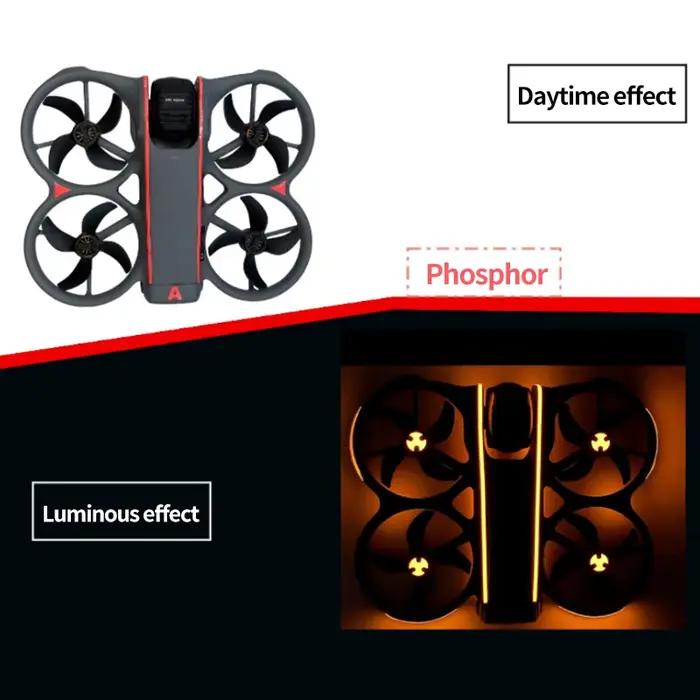 Autocollants phosphorescents pour vol de nuit pour DJI AVATA360