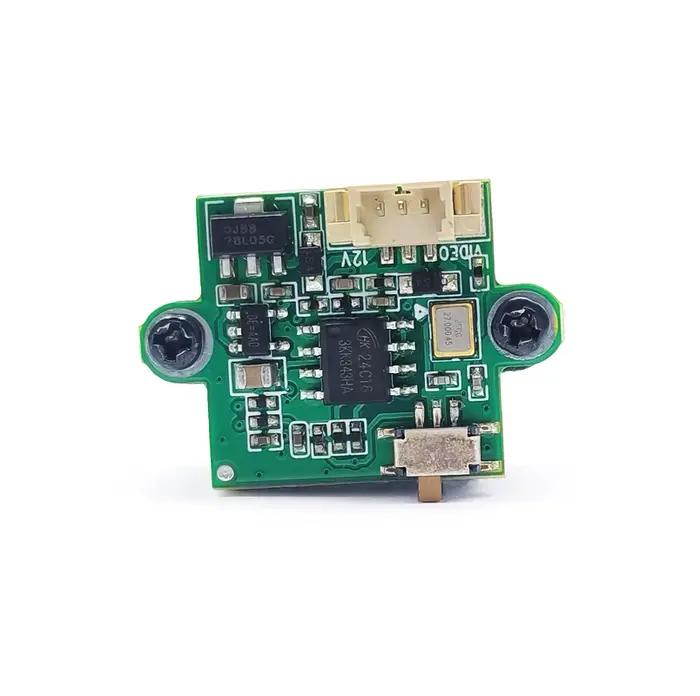 Moniteur HD IPS 7 pouces 5.8G 40CH 1024*600 avec caméra vidéo double 3 canaux FPV et émetteur