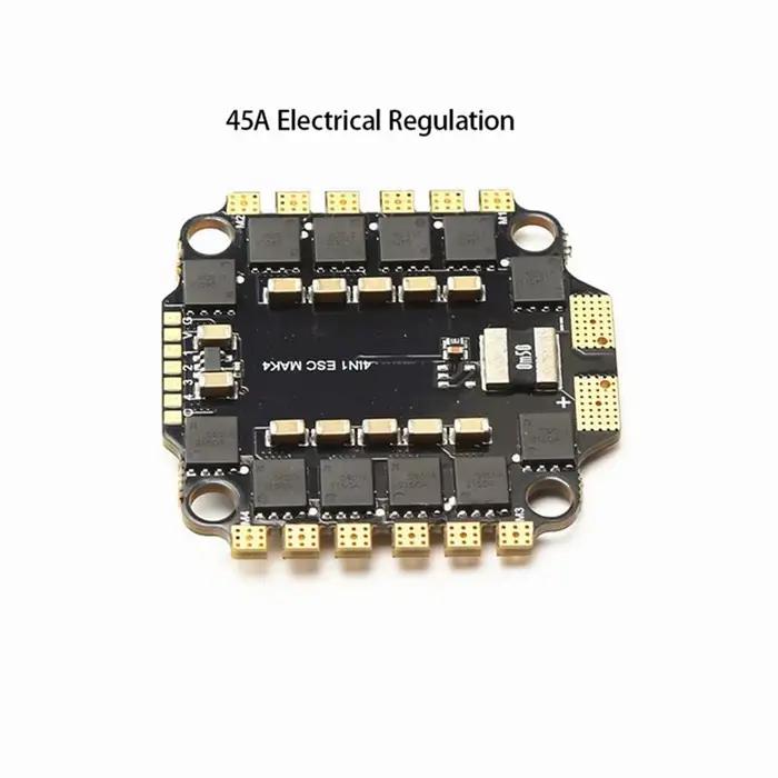 Carte ESC 4-en-1 Blheli-S DSHOT600 pour Drone de Course - Accessoire de Contrôle de Vol Électrique