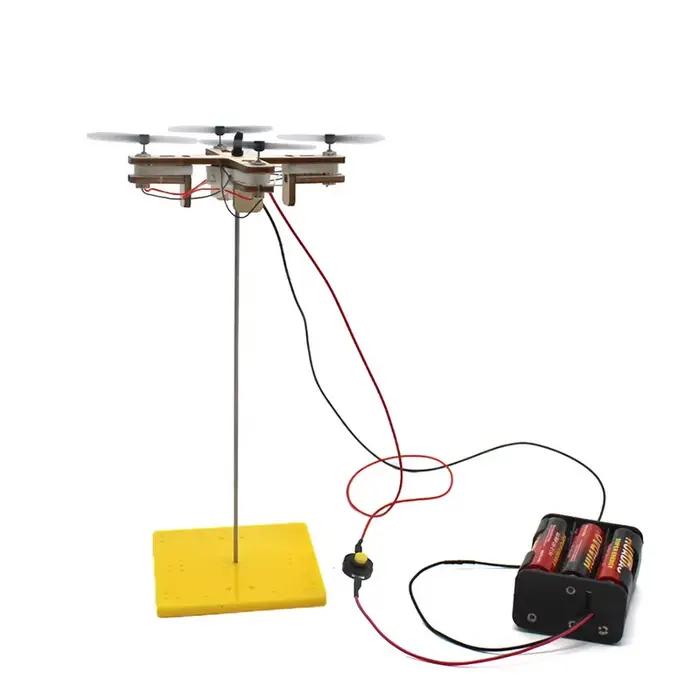Modèle de drone DIY, jouet scientifique pour enfants