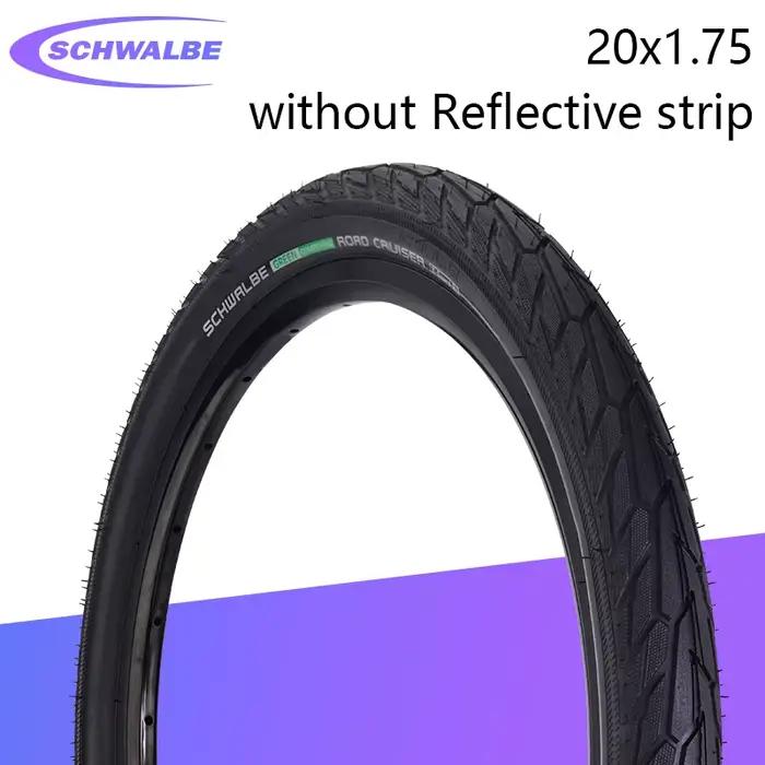 Schwalbe-Vélo électrique pliant Cruiser, 16x1.75, 20x1.75, 47-406, 16/20 pouces, en acier, lique75PSI, 510g/pièce
