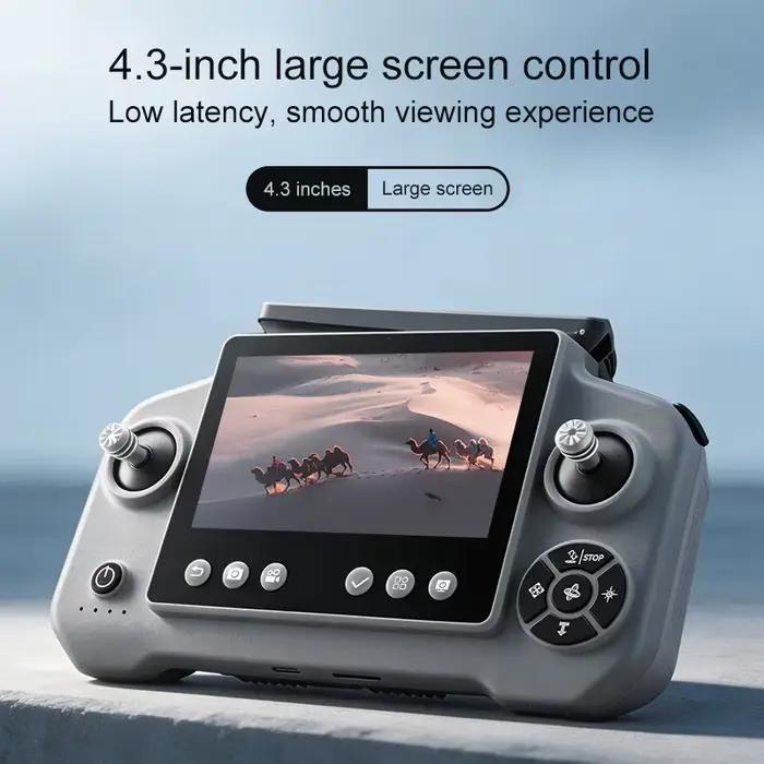 Drone Lenovo D2 8K avec caméra HD aérienne double, évitement intelligent des obstacles, moteur sans balais, GPS, grand écran et télécommande