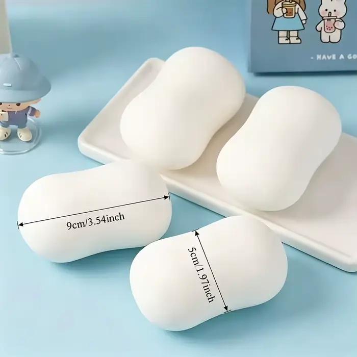 Balle de savon simulée ASMR, jouet anti-stress souple et mignon, réaliste, rembourré et moelleux ; jouet de relaxation pour les mains