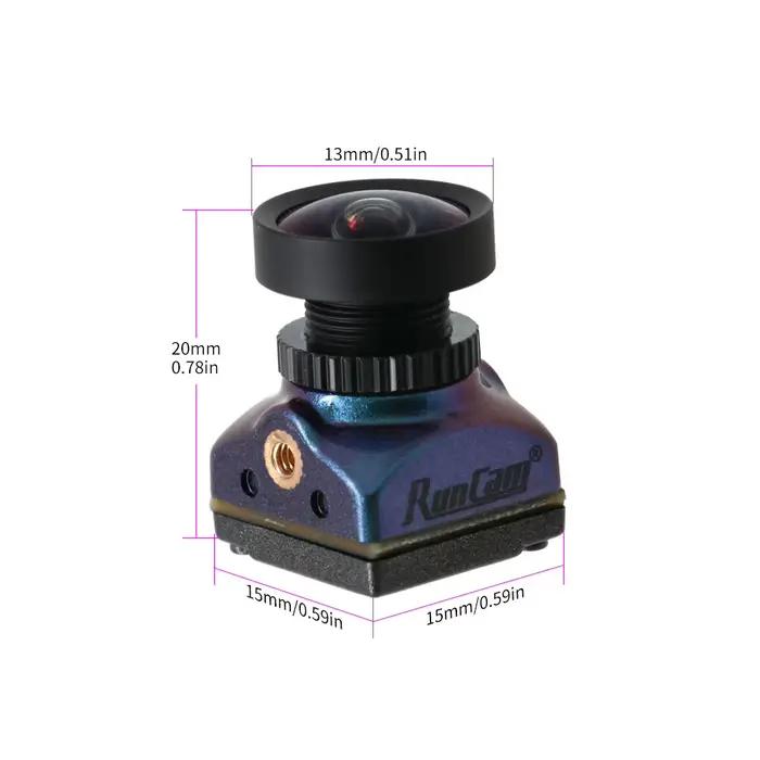 Racer Nano 4 1200TVL Super WDR capteur CMOS LED étanche Mode piste d'éclairage FPV caméra NTSC/PAL pour avion Drone RC