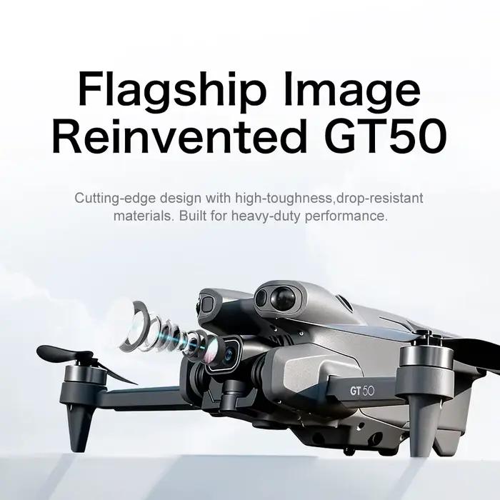Drone sans balais pour photographie aérienne avec écran tactile 4.3 pouces, évitement d'obstacles visuels, enregistrement vidéo 4K, pour vols sécurisés et captures aériennes professionnelles