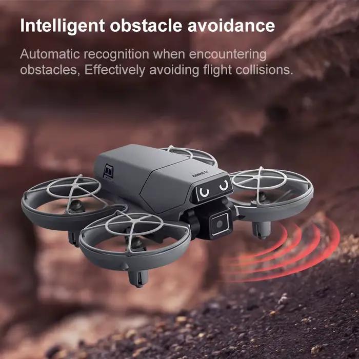 Drone D36 4K HD Photographie Aérienne Double Caméra Écran RC Quadricoptère avec Éclairage Dynamique Flux Optique UAV Jouets Cadeaux