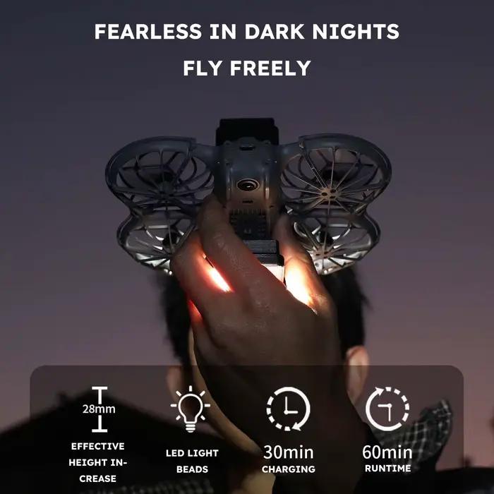 Pour DJI Neo 2 lumière de vol nocturne éclairage