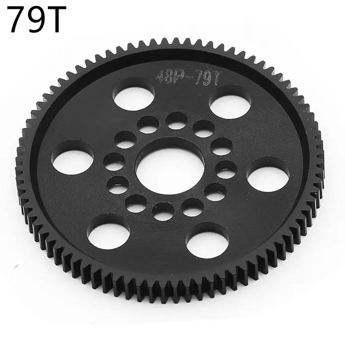 3 course Sakura S XI/XIS/CS/D4/D5 1/10 RC mise à niveau de voiture POM 48P jeu d'engrenages droits (75T 78T 82T 85T 88T 90T) Pa Durable haute Performance