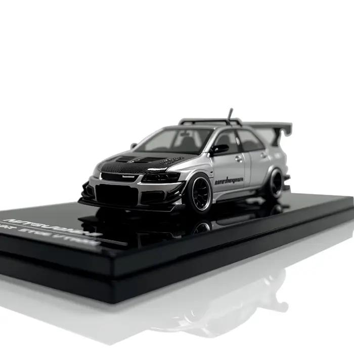Modèle de voiture en alliage iHCM 1:64 Lancer Evolution 9ème génération GSR version modifiée