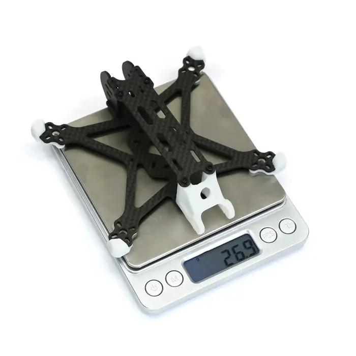 Angel25 2.5 pouces 118MM empattement carbone Firber cadre Kit Drone RC pour 2.5