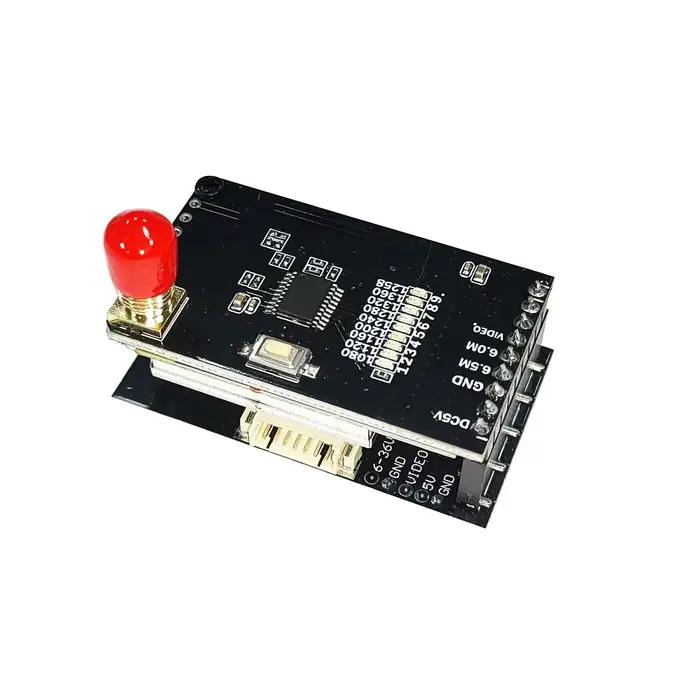 FPV 1.2G/1.3G longue portée FPV VRX avec sortie AV 9CH récepteur vidéo RC Drone lunettes moniteur contrôleur de vol pour un quadrirotor