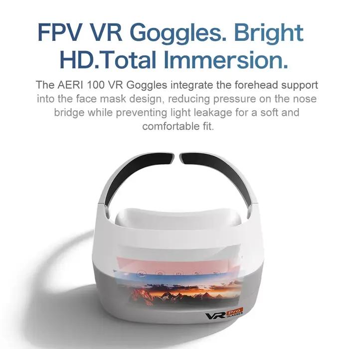 Drone caméra HD 8K Lenovo Aeri100VR avec télécommande à écran