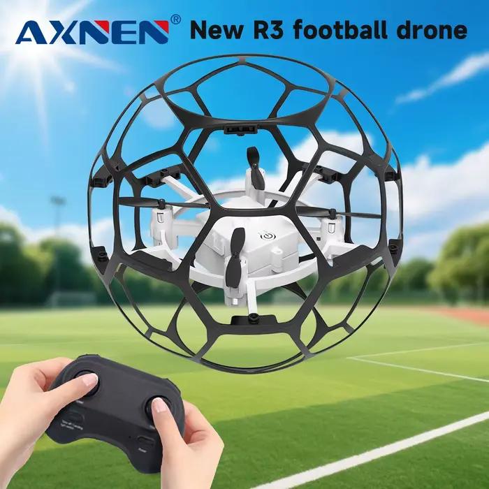 AXNEN R3 Football RC Drone sphérique 2.4G 3D Flip une clé décollage Auto maintien d'altitude RC quadrirotor