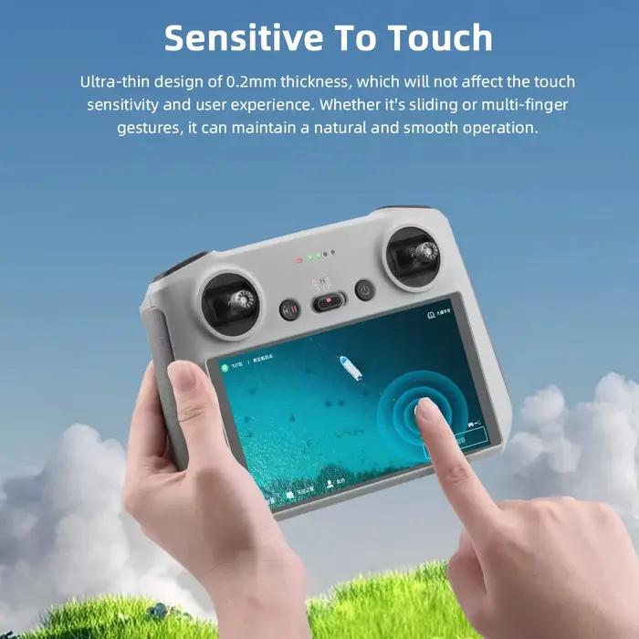 BRDRC Film de protection pour DJI Mini 4 Pro/Mavic 4 Pro/Mini 3 Pro/Air 3/2S Drone RC/RC 2 télécommande AR HD