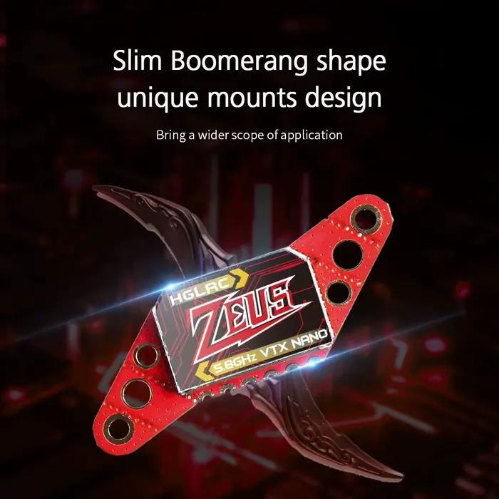 HGLRC – Mini Drone Zeus 25/100/200/350mW