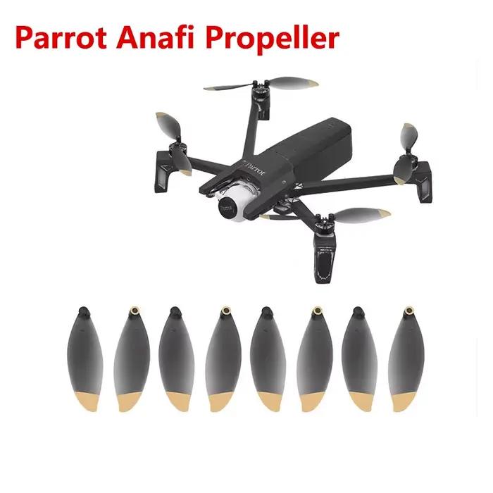Hélices de rechange en matériau composite pour drone Parrot Anafi blanc bleu bourgogne gris clair jaune rouge violet vert occassions spéciales