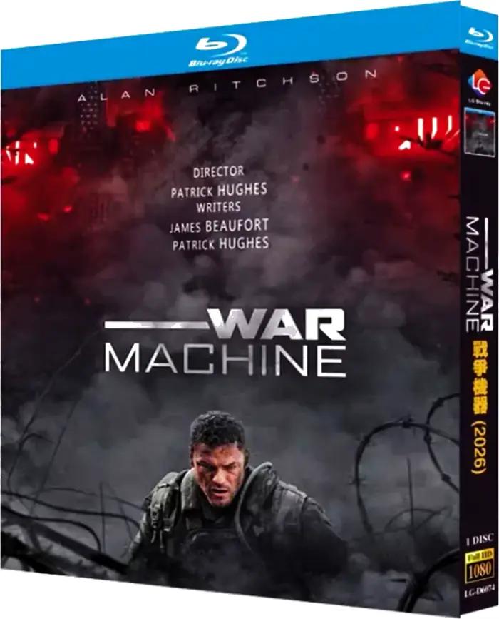 Machine de guerre (2026) : Coffret Blu-ray 1 disque neuf scellé, haute définition BD