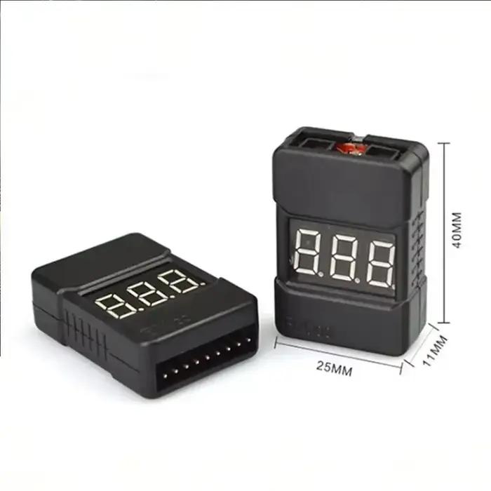 Testeur d'indicateur de tension de batterie Lipo BX100 1-8S