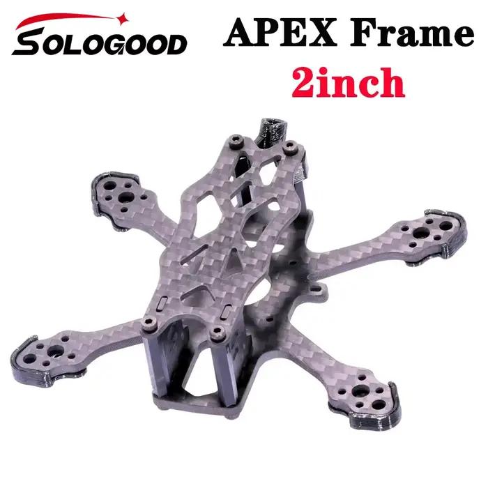 APEX 2 Kit de cadre 2 pouces RC Drone FPV course quadrirotor support Caddx Polar/Nebula Nano 1103 1104 1106 1203 1204 moteur sans brosse