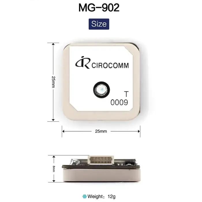 Module GNSS MicoAir MG-902 avec boussole QMC5883L M9140 9e génération pour drones FPV/course