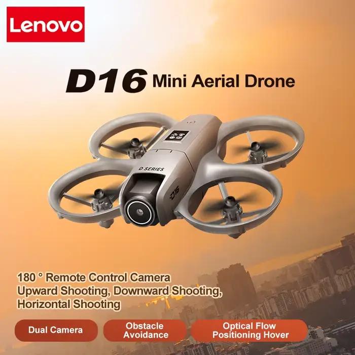 Drone GPS Lenovo D16 8K Aérien HD Professionnel Double Caméra Positionnement par Flux Optique Évitement des Obstacles Moteur Sans Balais Retour GPS