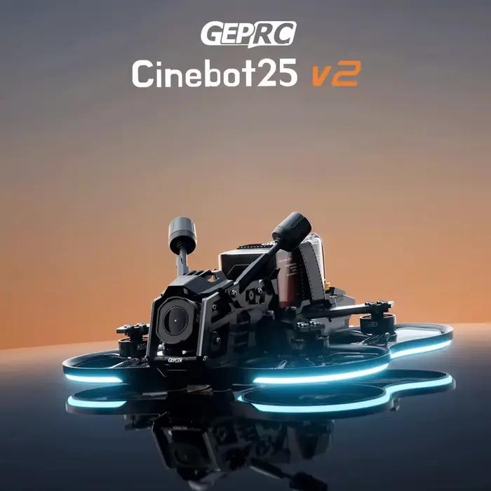 Drone FPV Cinématique GEPRC Cinebot25 V2 2.5 pouces