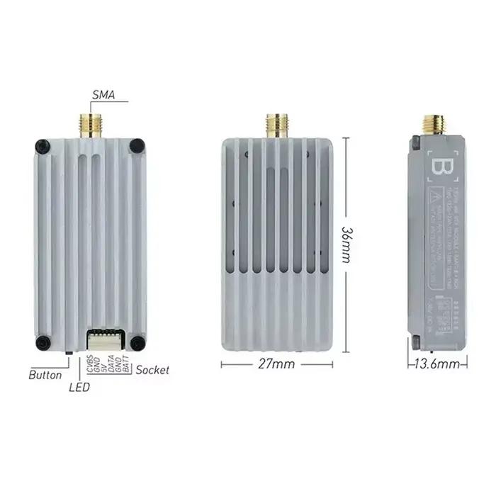 RUSHFPV 1.2G 1.3G 4W VTX avec antenne