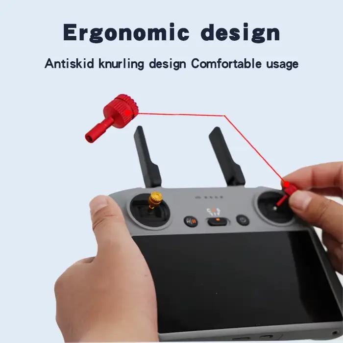 Joysticks en alliage d'aluminium ZNTCH pour DJI Air 3 RC 2/RC et Mini 3 Pro - Accessoires de télécommande pour drones DJI occasions spéciales