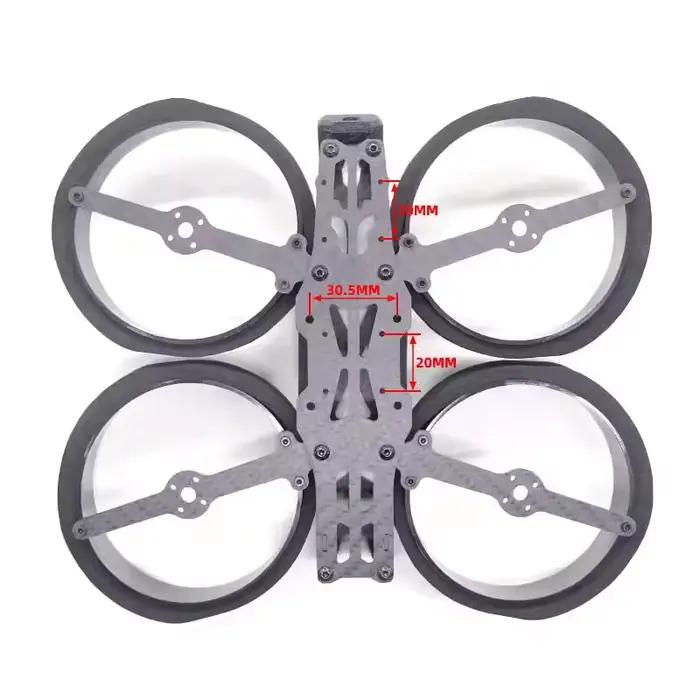 Scorpion CLOUD 149 3 Cadre canalisé - Drone FPV EVA en fibre de carbone pour usage intérieur