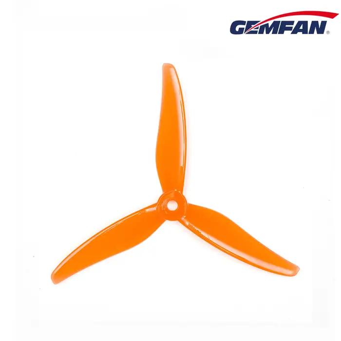 24 pièces/12 paires Gemfan 51466 V2 5 pouces 3 pales/tri-lames accessoires d'hélice CW CCW moteur sans brosse hélice FPV pour Drone de course FPV