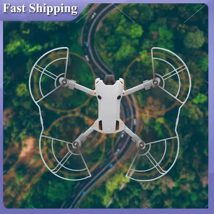 Gardes d'Hélice en PC Protégeant le DJI Mini 4 Pro Occasions Spéciales Sécurité Vol Drone Accessoire Protection Praticité