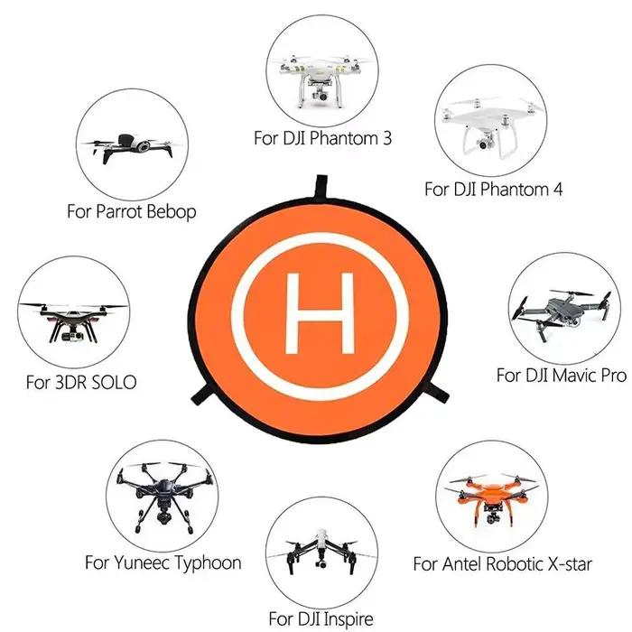 Tampons d'atterrissage étanches portables pour drones quadricoptères RC