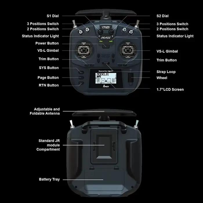 Radiocommande Jumper T12 Max 2