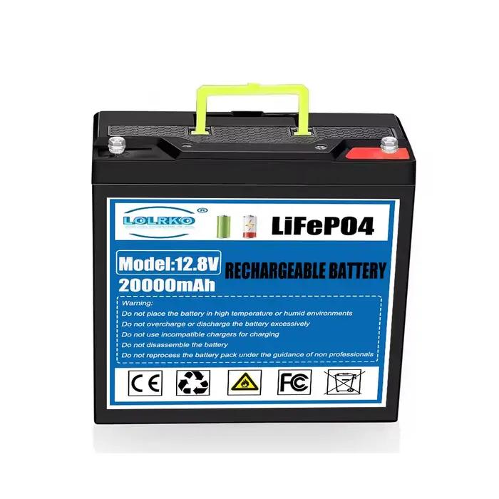 Nouvelle batterie LiFePO4 12V 50Ah 2026 avec BMS 20A intégré