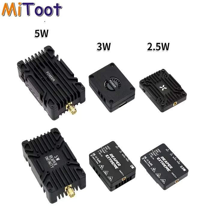 Émetteur longue portée Foxeer Reaper Extreme Infinity VTX 2.5W 3W 5W 10W pour drone FPV