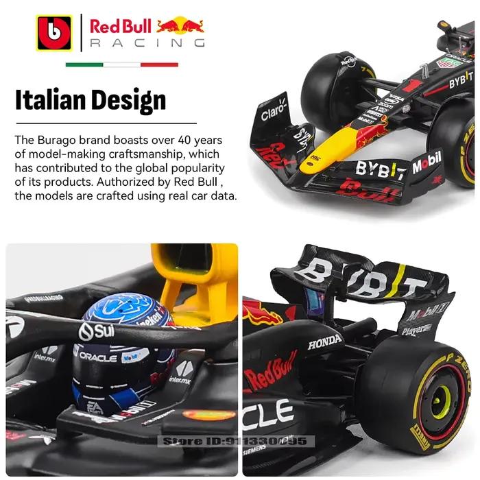 Bburago 1:24 2024 F1 Oracle Red Bull Racing # 1 Verstappen maximum # 11 modèles de voitures en alliage Sergio Perez
