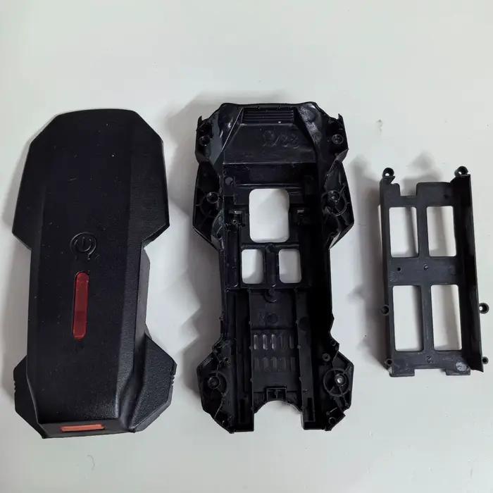 E88 RC Drone accessoires pièces de rechange AB lame hélices protection corps principal coque Base/moteurs